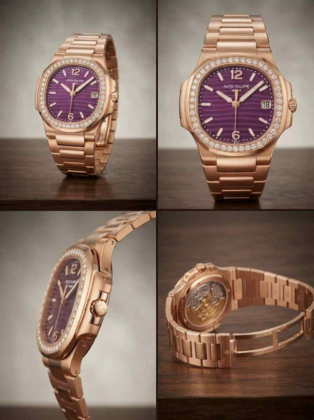 ساعت Patek Philippe نگین‌دار
