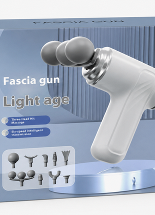 ماساژور تفنگی هشت کاره LIGHT AGE