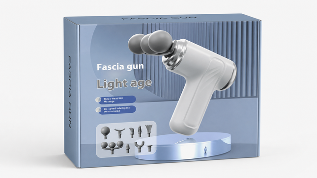 ماساژور تفنگی هشت کاره LIGHT AGE