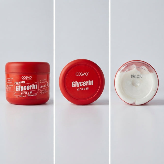 کریم روی Glycerin | مرطوب‌کننده و نرم‌کننده پوست