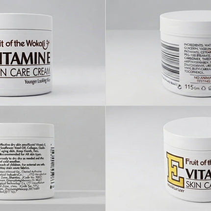 کرم روی Vitamin E