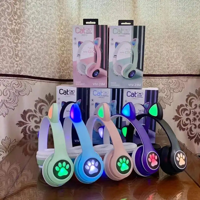گوشکی Cat Ears مدل P47M با طراحی گوش گربه ای و صدای قدرتمند