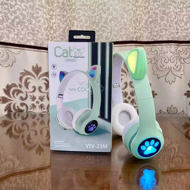 گوشکی Cat Ears مدل P47M با طراحی گوش گربه ای و صدای قدرتمند