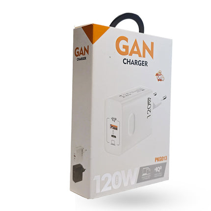 شارژر GaN 120 وات؛ قدرت بالا برای موبایل، لپتاپ و دستگاههای هوشمند