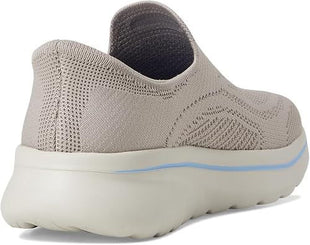 Skechers Slip-ins Relaxed Fit: GO WALK Arch Fit N-Joy - Arianne women's walking shoes in the color Taupe (TPE) - 125843 - کفش زنانه اسکچرز